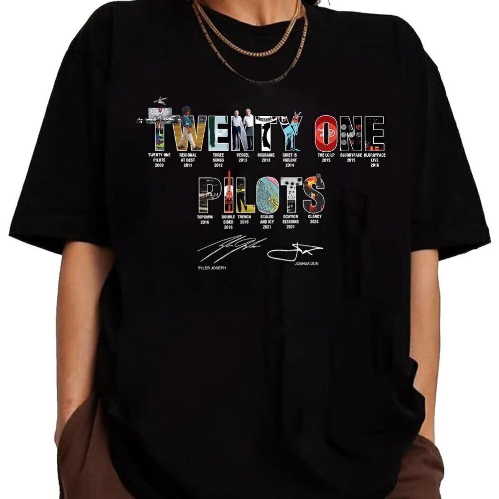 Twenty One Pilots Album Art Alternative Pop Graphic T-Shirt